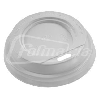 CH-70 Paper cup lid d 70 mm, white