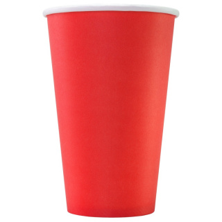 HB80-360-2304 Disposable vending paper cup red 12 oz (300 ml)