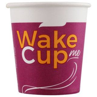 HB62-120-0733 Disposable paper cup "Wake Me Cup" 4 oz (100 ml)