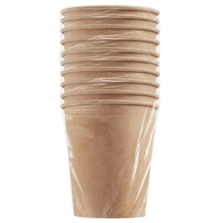 HB80-280-K-10 Disposable paper cup kraft 8 oz (250&nbsp;ml)