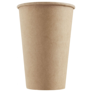 HB90-530-K-4976 Disposable paper cup "KRAFT" 16 oz (400&nbsp;ml)