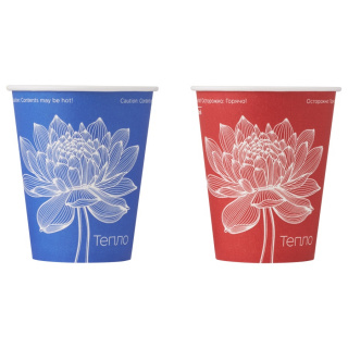 HB70-180-109905 Disposable paper cup "Lotus" 6 oz (150&nbsp;ml)