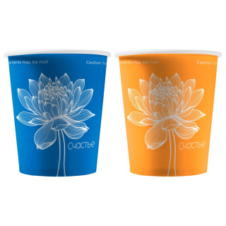 HB80-280v-128488 Disposable paper cup "Taste Quality" 8 oz (250&nbsp;ml)
