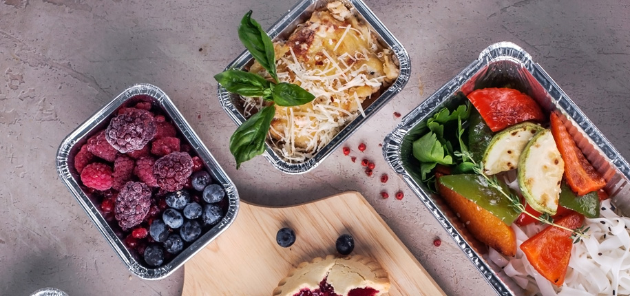 Wrinklewall Foil Trays