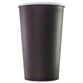 HB90-530-0574 Disposable paper cup black 16 oz (400 ml)