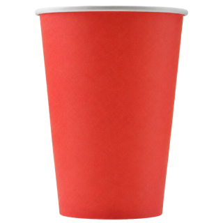 HB90-430-L-133049 Disposable paper cup red 12 oz (300&nbsp;ml) LIGHT