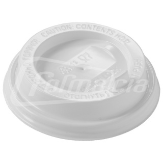 CH-80FW-K Paper cup lid d 80 mm, white