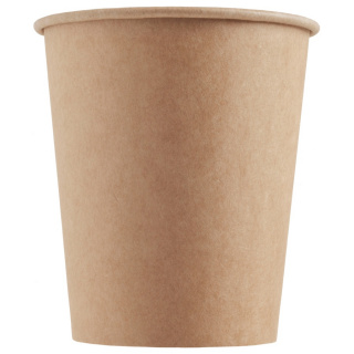 HB80-280-K-4858 Disposable paper cup kraft 8 oz (250&nbsp;ml)