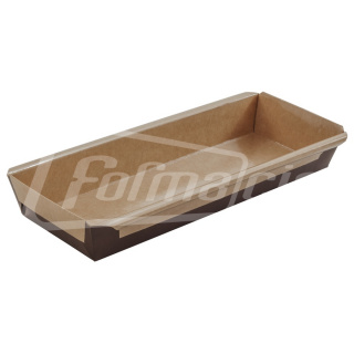 RP220LB Laminated paper baking mould "Cake", 105х235, 75х220, 30 mm