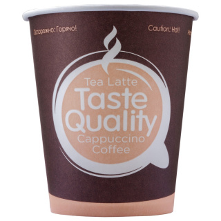 HB70-195-0071 Disposable paper cup "Taste Quality" 6 oz (165 ml)