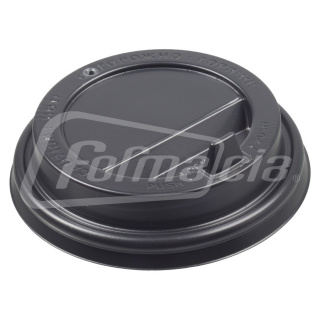 CH-80FB-A Paper cup lid d 80 mm, black