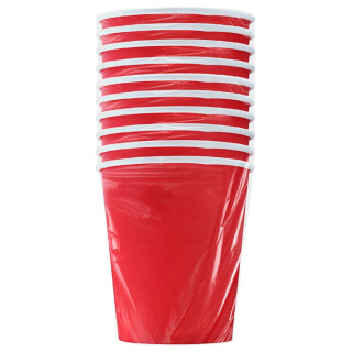 HB80-280-10-0496 Disposable paper cup "Formacia Red" 8 oz (250&nbsp;ml)