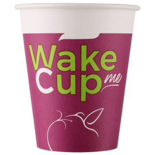 HB70-180-0734 Disposable paper cup "Wake Me Cup" 6 oz (150 ml)