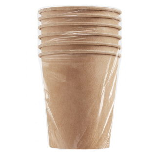 HB80-280-K-6 Disposable paper cup kraft 8 oz (250&nbsp;ml)