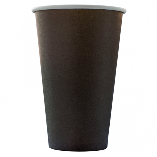 HB73-260-124497 Disposable vending paper cup black 8 oz (230&nbsp;ml)