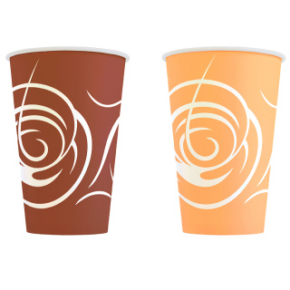 HB73-260-124210 Disposable vending paper cup "Crema" 8 oz (230&nbsp;ml)
