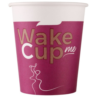 HB80-280-0737 Disposable paper cup "Wake Me Cup" 8 oz (250 ml)