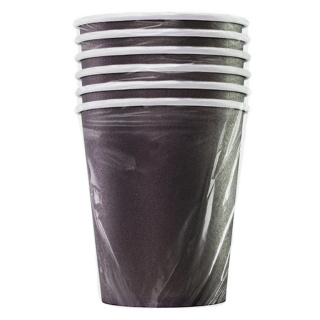 HB80-280-6-0458 Disposable paper cup "Formacia Black" 8 oz (250&nbsp;ml)