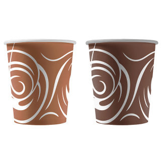 HB80-280v-112591 Disposable paper cup "Crema" 8 oz (250&nbsp;ml)