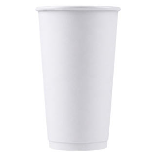 DW90-630-0000 Disposable double-wall paper cup white 18 oz (500&nbsp;ml)