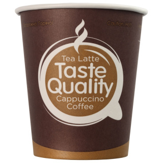 HB80-280-0004 Disposable paper cup "Taste Quality" 8 oz (250 ml)